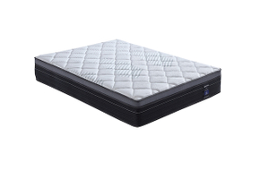 Matelas en latex matelas hybride moyen ferme dans une boîte, bobines de poche matelas à printemps