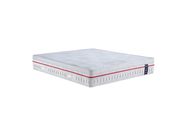 Mattress hybride d'isolement de mouvement à 5 zones - compatible avec tout le cadre du lit