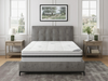 Mattress hybride de bobines de poche dans une boîte 
