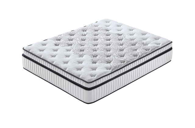 Matelas en mousse à mémoire de gel matelas hybride de luxe