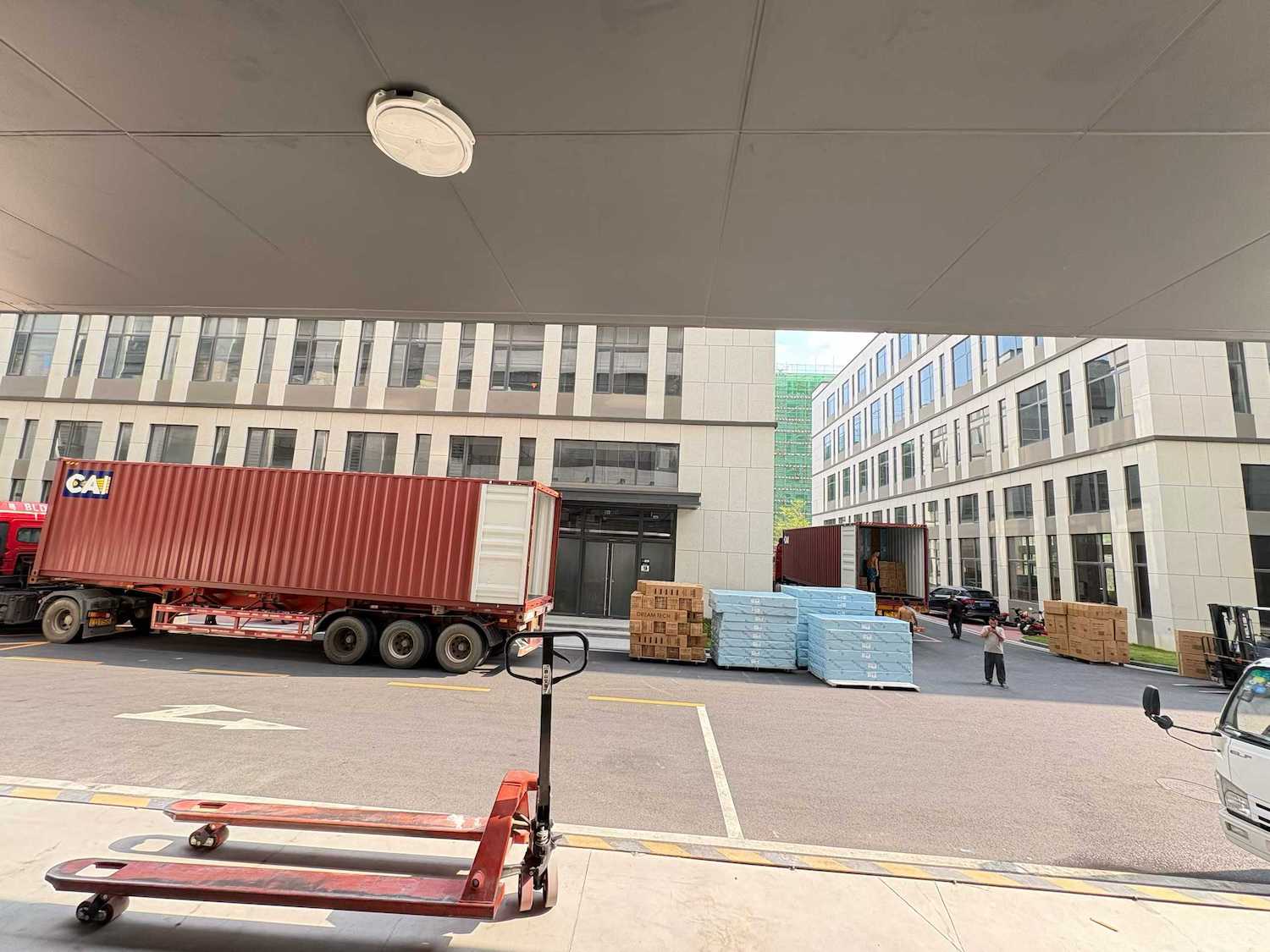 Dream Tech Tech Mattress Container Chargement 