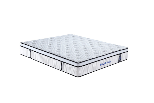  Mousse à mémoire de gel hybride et bobines de poche matelas innerspring matelas