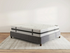 Mattress hybride de bobines de poche dans une boîte 