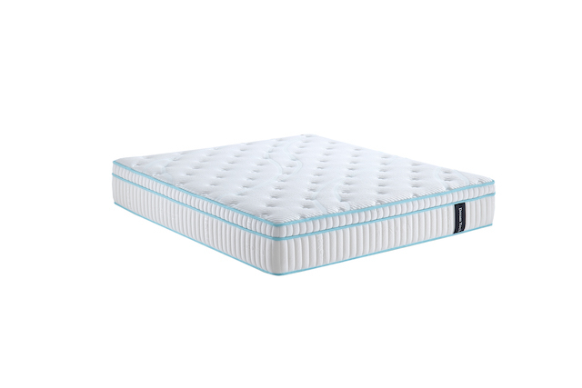 Matelas hybride en mousse à mémoire de gel durable pleine taille comprimée dans une boîte 