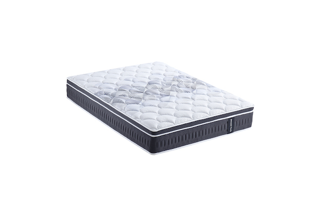 Matelas en latex hybride à charbon à charbon à haute densité avec design élégant 